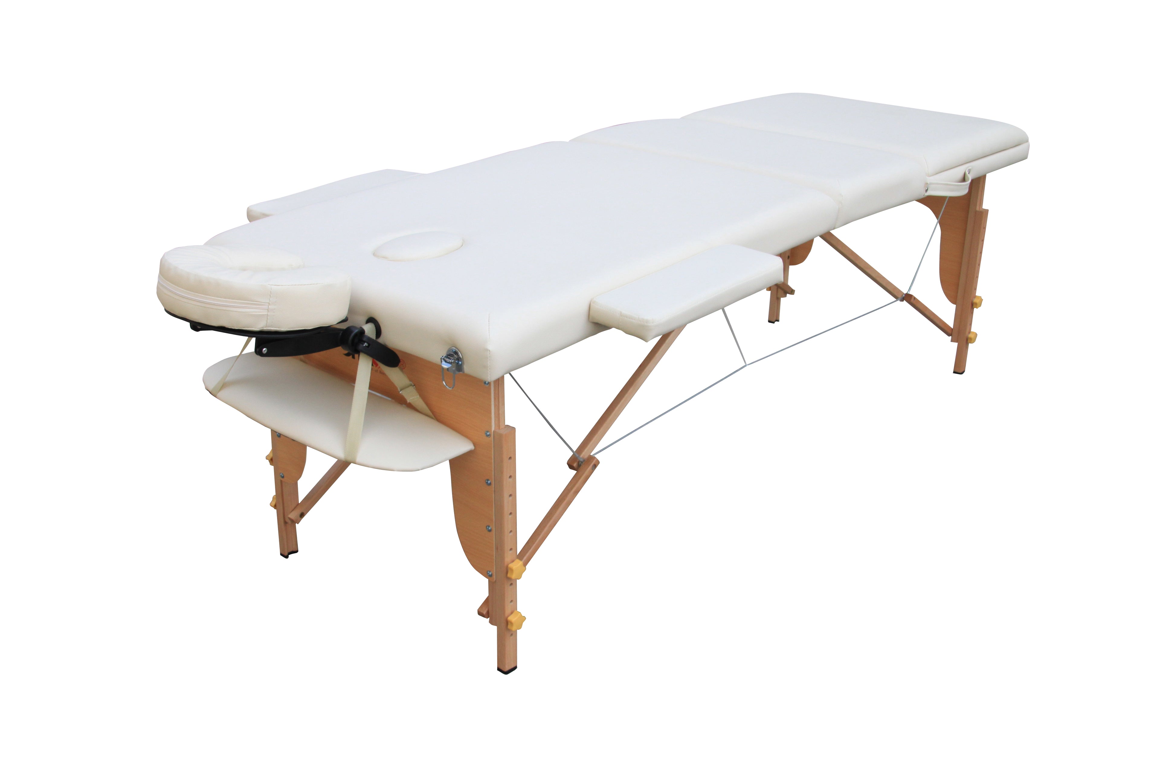 Wooden 3-Fold Portable Massage Bed M012R