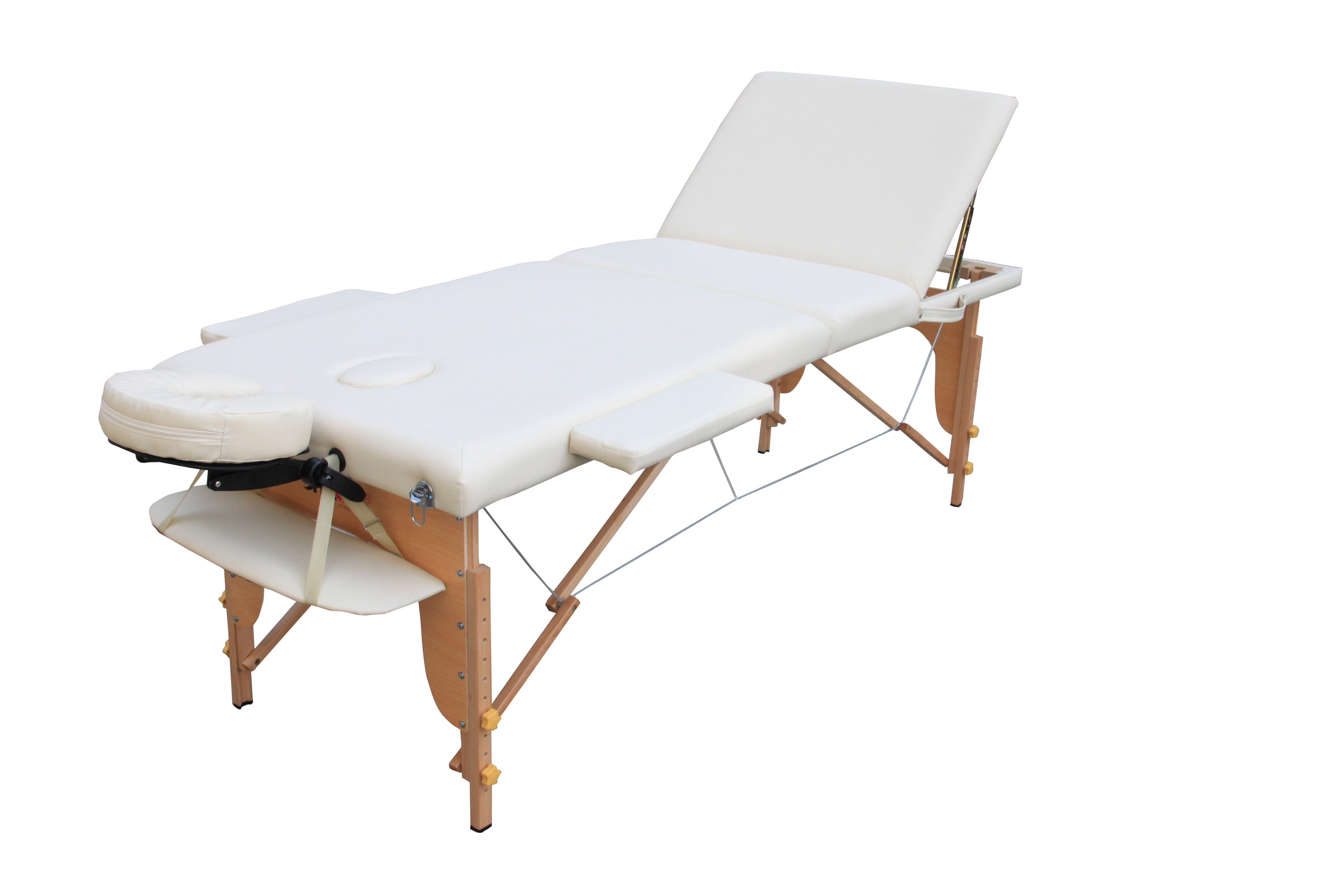 Wooden 3-Fold Portable Massage Bed M012R