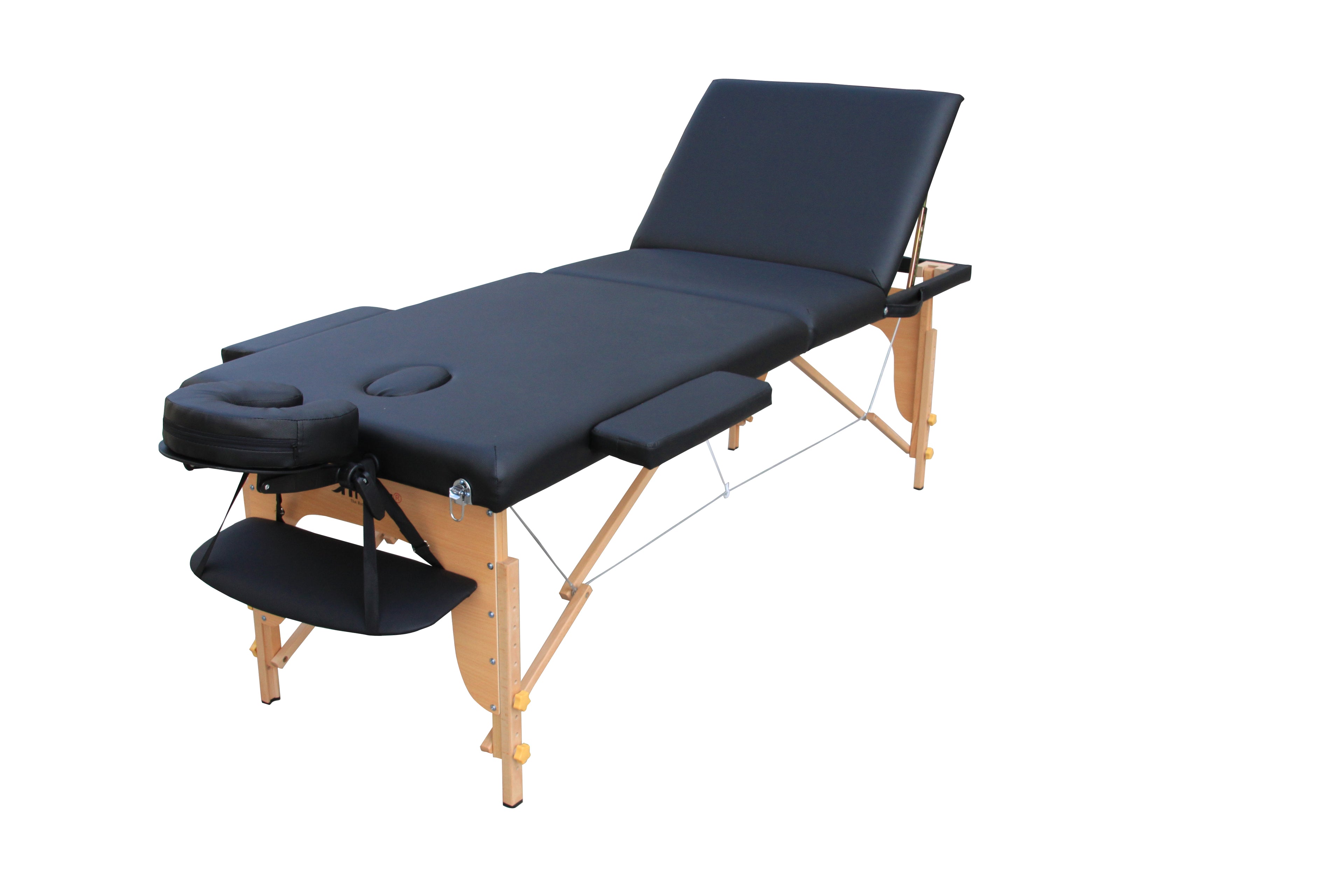 Wooden 3-Fold Portable Massage Bed M012R