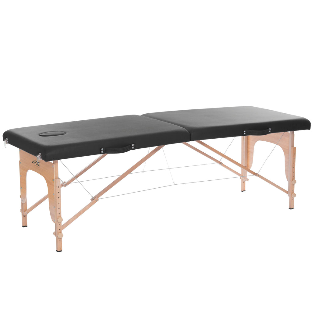 Wooden Two-Fold Portable Massage Table AH01N