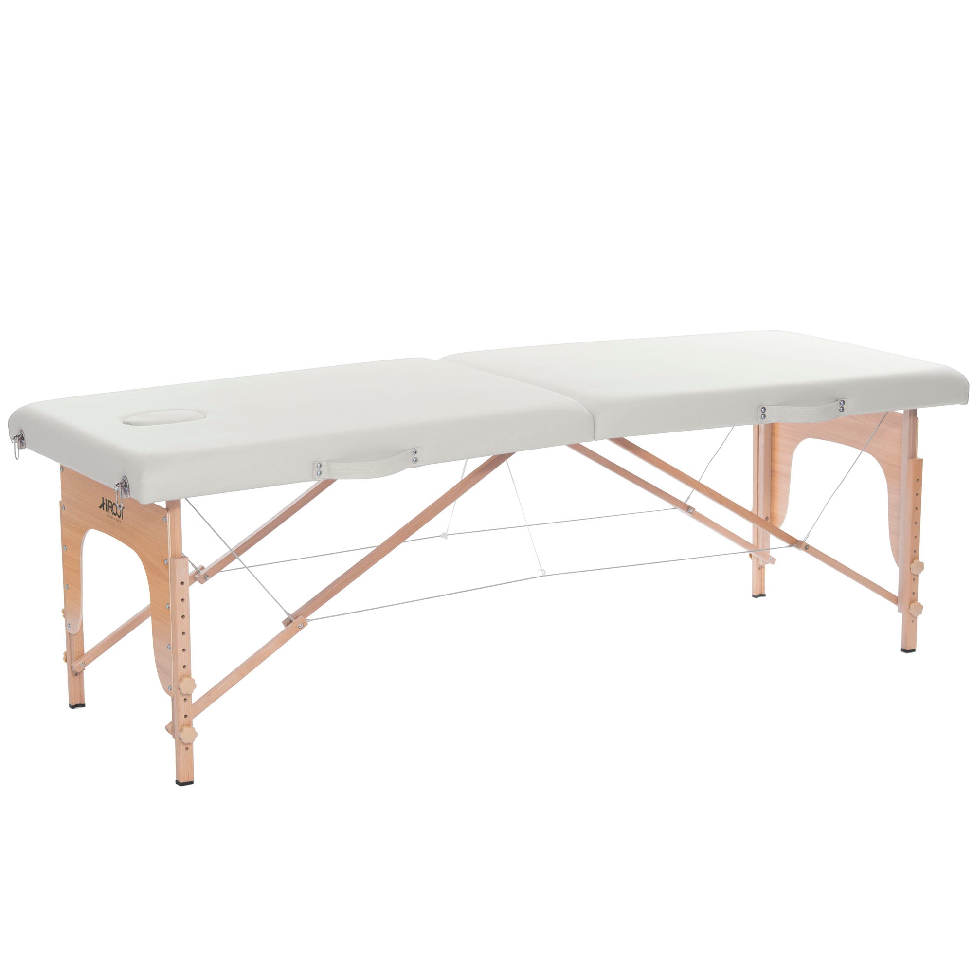 Wooden Two-Fold Portable Massage Table AH01N