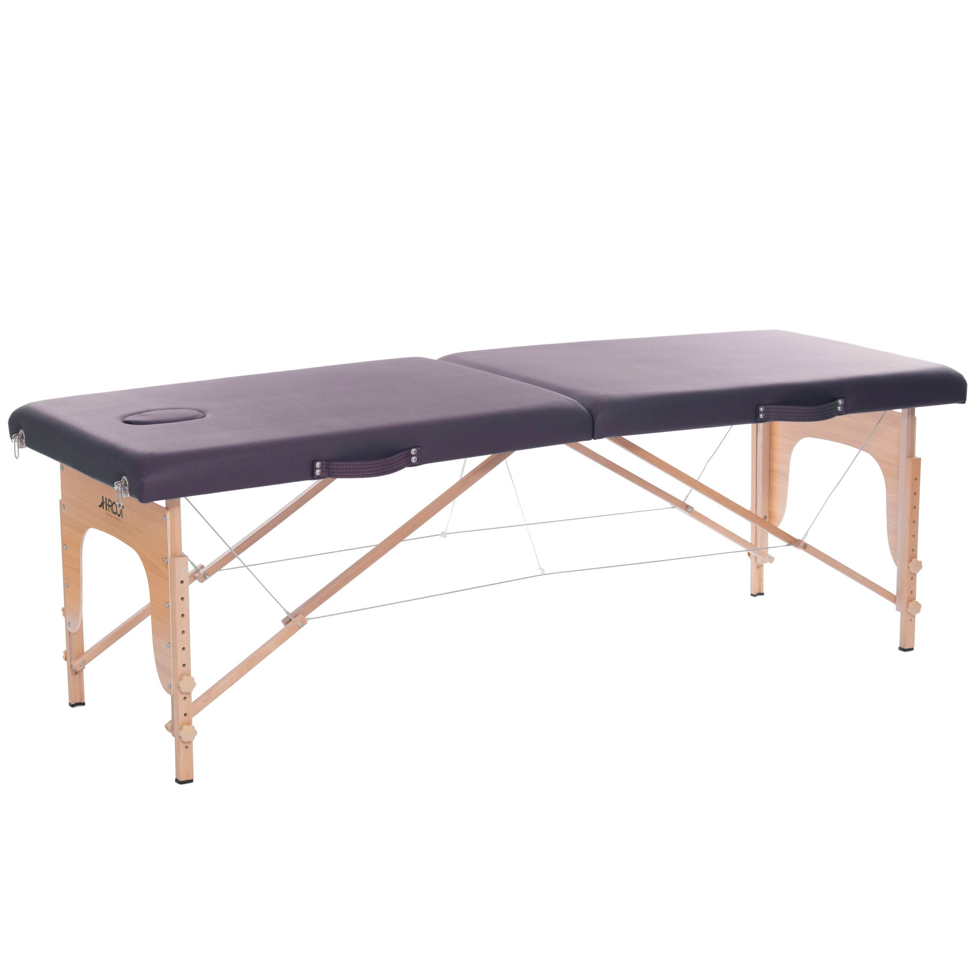 Wooden Two-Fold Portable Massage Table AH01N