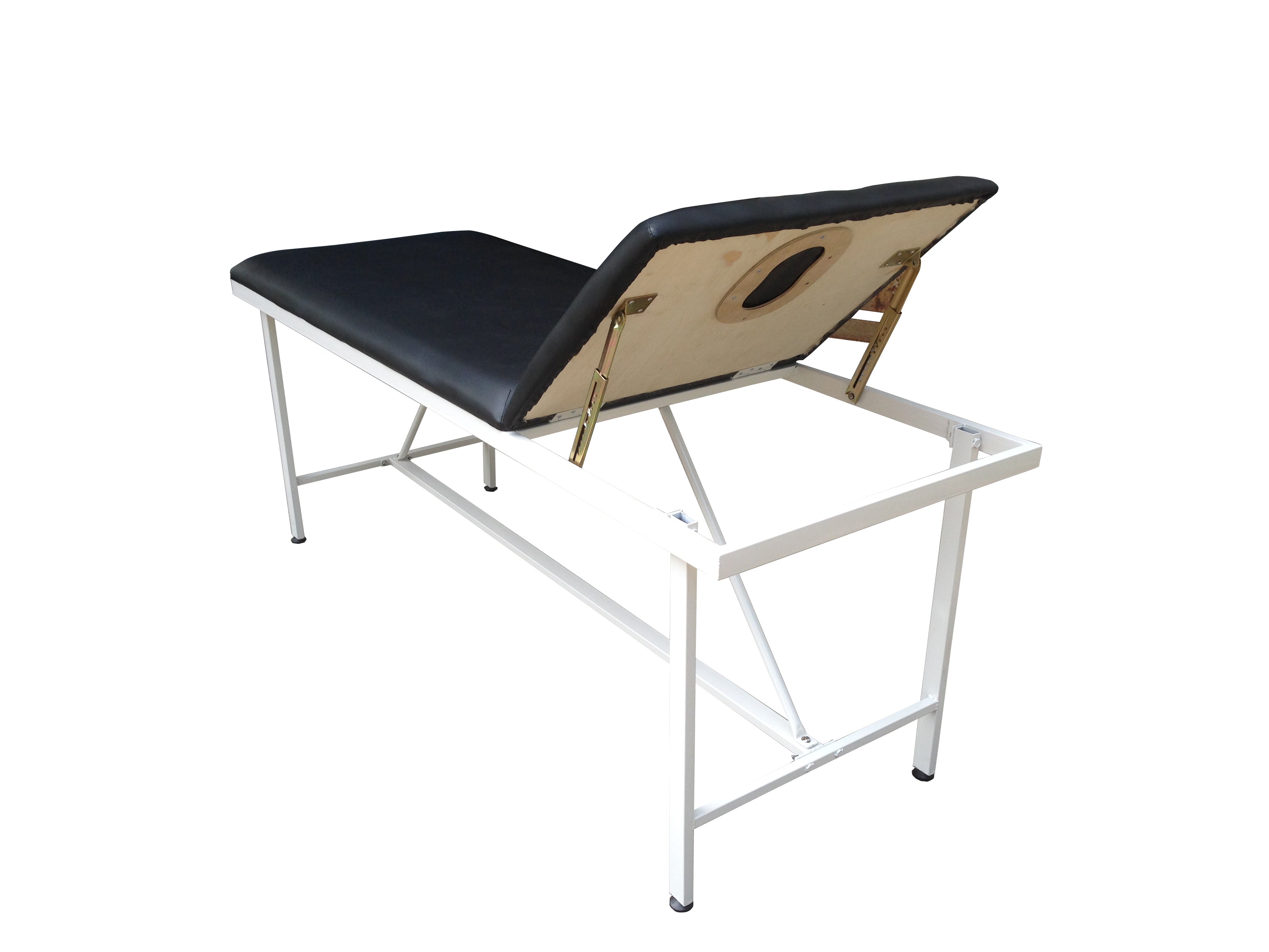 金属固定脚按摩床 T030