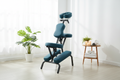Y007 Teal Massage Chair Scene - No People